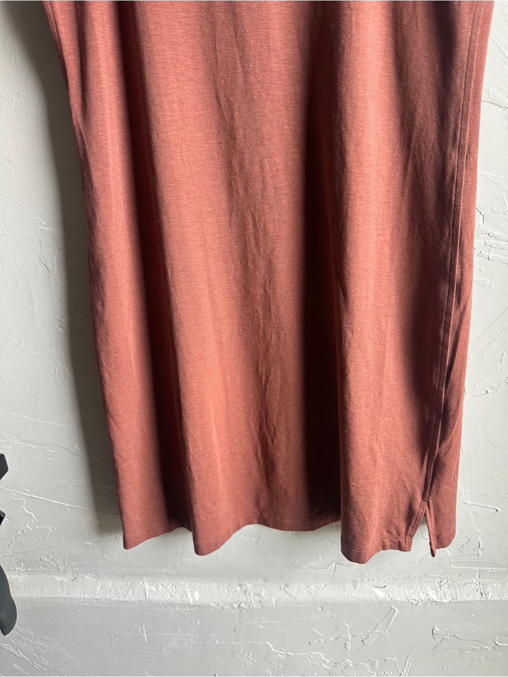 Lululemon Classic Fit‎ Cotton Linen Blend Scoop Dress Athleisure Travel Casual - Picture 4 of 8